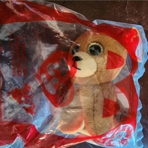 TY Teenie Beanie Baby McDonald's #8 - Henry the Kodiak Bear FREE w $25 Purchase